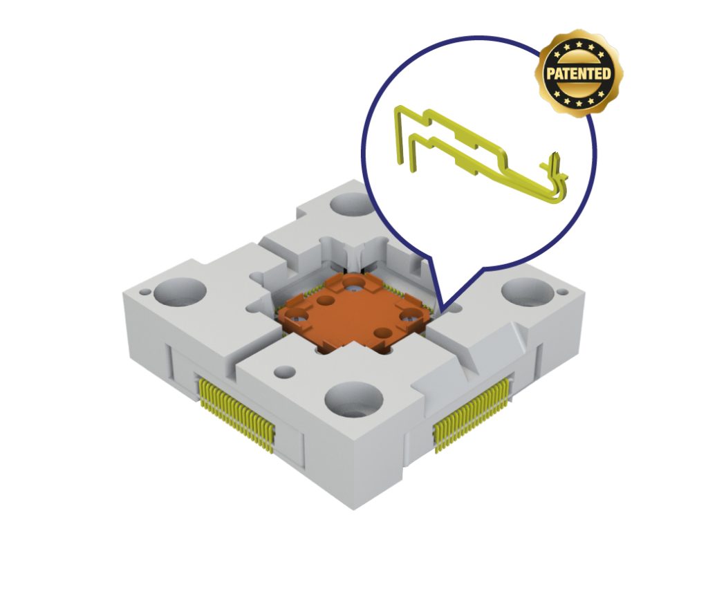 L FLASH PIN S9 QFP KELVIN SOCKET